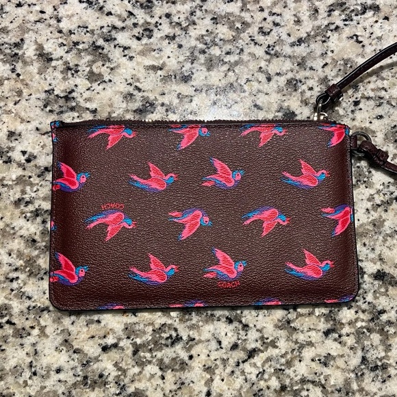 Coach Bird Wristlet - Picture 2 of 2